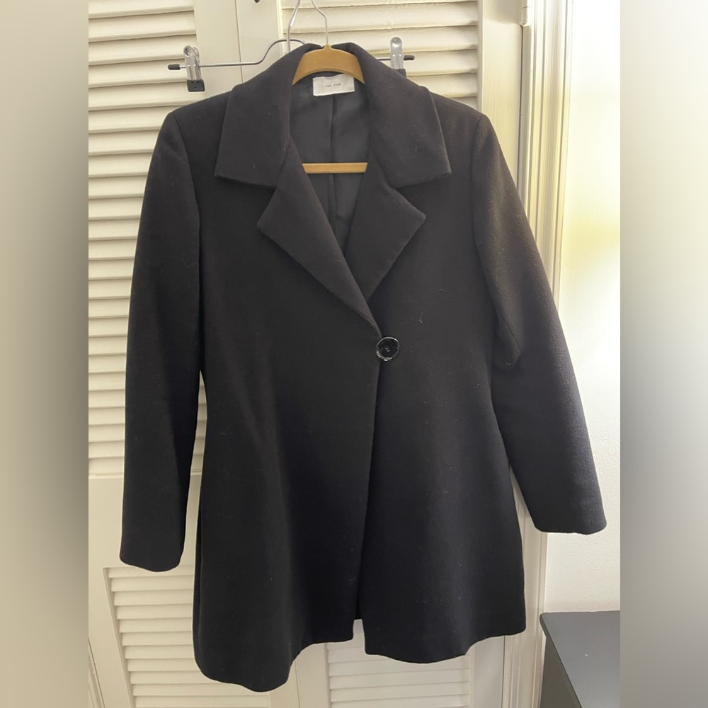 The Row Wool Cape Jacket